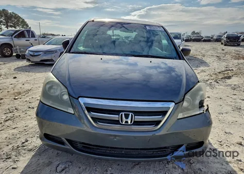 2007 Honda Odyssey Lx из США, поврежденный, VIN 5FNRL38237B113779